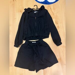 Uniqlo JW Anderson Hoodie and Shorts Set